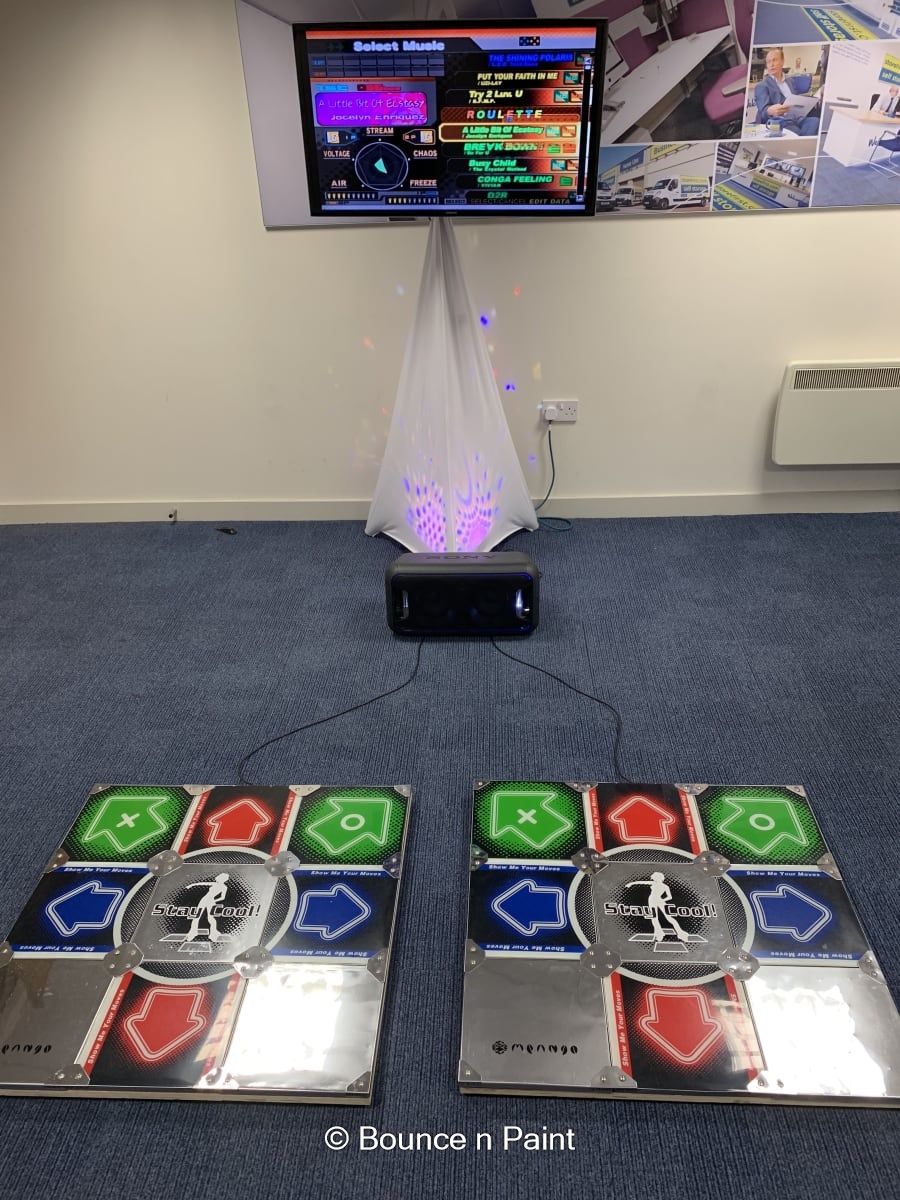 Dance machine Best Bouncy Castle Hire Manchester, Wedding Hire