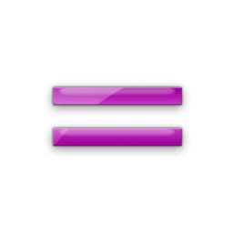 Resultado de imagem para equal symbol purple